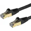 Image de StarTech Patch Cable Cat6a 3m Black (STP, CAT6a, 3 m), Câble réseau