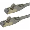 Image de StarTech Patch Cable Cat6a 2m Grey (STP, CAT6a, 2 m), Câble réseau