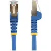 Image de StarTech Patch Cable Cat6a 2m Blue (STP, CAT6a, 2 m), Câble réseau