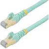Image de Startech Câble Réseau Cat6a 10 Gigabit Shielded Snagless Rj45 100w Poe Patch Cord 10gbe Stp W/st 50cm