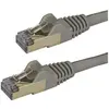 Image de StarTech Patch Cable Cat6a 0.5m Grey (STP, CAT6a, 0.50 m), Câble réseau
