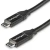 Image de StarTech Câble USB-C vers USB-C avec 5A Power Delivery - mâle/femelle - 50cm - USB 2.0 - Certifié USB-IF... (0.50 m, USB 2.0, 100 W), Câble USB