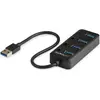 Image de Startech Hub Usb 3 4-port With On/off Switches