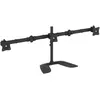 Image de StarTech Triple Monitor Stand - Steel (Tables, 27", 8 kg), Support de moniteur, Noir