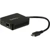 Image de StarTech Convertisseur USB C Vers Fibre Optique (USB-C, SFP (1x)), Adaptateur réseau, Noir