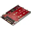 Image de StarTech RAID adaptateur M.2 à SATA à double fente, Contrôleur mémoire