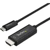 Image de StarTech USB Typ C   HDMI (Typ A) (2 m), Câble vidéo, Noir