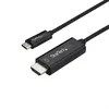 Image de Adaptateur USB C vers HDMI Startech CDP2HD1MBNL Noir 1 m