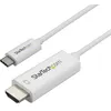 Image de Adaptateur USB C vers HDMI Startech CDP2HD1MWNL Blanc 1 m