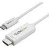 Image de StarTech USB Typ C   HDMI (Typ A) (1 m), Câble vidéo, Blanc