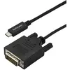 Image de StarTech USB Typ C   DVI (3 m), Câble vidéo, Noir