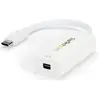 Image de StarTech USB-C zu Mini DisplayPort (Mini DP, 6 cm), Adaptateur données + vidéo, Blanc