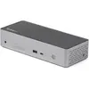 Image de StarTech DK31C4DPPDUE (USB-C, 14 ports), Station d’accueil + hub USB, Gris, Noir