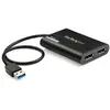 Image de Startech Adaptateur Usb Vers Double Displayport 4k 60hz