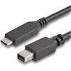 Image de StarTech USB Typ C   Mini DisplayPort (1.80 m), Câble vidéo, Noir