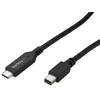 Image de startech 1m / 3ft usb c to mini dp cable - 4k 60hz - black noir