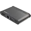 Image de StarTech Adaptateur USB C multiport avec HDMI - 4K - Mac / Windows - 1xA + 1xC - 100W PD 3.0 - GbE (USB-C, 3 ports), Station d’accueil + hub USB, Noir