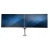 Image de StarTech.com Bras moniteur sur bureau pour 2 écrans - Multidirectionnel - Kit de montage - bras réglable - pour 2 écrans LCD - aluminium - argent - Taille d'écran : 13"-27" - montrable sur bureau - Conformité TAA