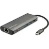 Image de StarTech DKT30CSDHPD3 (USB-C, 2 ports), Station d’accueil + hub USB, Noir, Gris