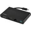 Image de StarTech USB-C Multiport Adapter with HDMI and VG (USB-C, 1 portion), Station d’accueil + hub USB, Noir