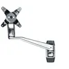 Image de StarTech.com Support mural pour écran PC avec bras double pivot de 52 cm - Moniteurs compatible VESA jusqu'à 30" - Premium (ARMWALLDSLP) - Support - bras réglable - pour Écran LCD - aluminium - argent - Taille d'écran : 13"-30" - montable sur mur