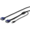 Image de StarTech .com 10 ft. (3 m) Câble KVM USB pour consoles rackables.com, Câble pour commutateur KVM