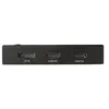 Image de StarTech.com Switch HDMI 4K 60 Hz à 4 entrées - Commutateur 3x HDMI 1x DP - Commutateur vidéo/audio - 3 x HDMI + 1 x DisplayPort - de bureau