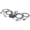 Image de StarTech .com SV211DPUA4K Commutateur KVM DisplayPort USB (supporte l'audio 3.5mm, DisplayPort 1.2, alimenté, Commutateur KVM, Noir