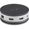 Image de StarTech .com Adaptateur USB C multiport (USB-C), Station d’accueil + hub USB, Noir, Gris