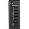 Image de StarTech Station de recharge pour concentrateur USB à 7 ports (USB-A, 7 ports), Station d’accueil + hub USB, Noir