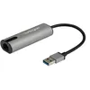 Image de Startech Carte réseau externe USB 3.0 vers 2.5 Gigabit Ethernet - Adaptateur 2.5GBASE-T - IEEE 802.3bz - Mac, Windows, Linux (US2GA30) - Adaptateur réseau - USB 3.0 - Ethernet 10M/100M/1G/2,5 Gigabit x 1 - noir, gris sidéral