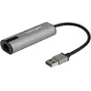 Image de StarTech US2GA30 (USB, RJ45 2.5 Gigabit Ethernet (1x)), Adaptateur réseau, Noir