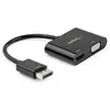 Image de Startech Adaptateur Displayport Vers Hdmi Vga 4k60