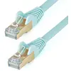 Image de Startech Aqua Cat6a Ethernet Snagless 1.5 M