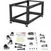 Image de StarTech 4POSTRACK8U (8 HE, Rack 19 pouces), Armoire serveur, Noir