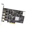 Image de Startech Carte PCIe 4 Ports USB 3.2 Gen 2 10Gbps - Carte Contrôleur Hôte USB 3.1/3.2 Gen 2 Type-A PCI Express 3.0 x 2 - 4xUSB-A - Carte Adaptateur PCIe USB - Windows/Mac/Linux (PEXUSB314A2V2) - Adaptateur USB - PCIe 3.0 x4 - USB 3.1 Gen 2 x 4