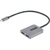 Image de StarTech USB Typ-C zu (HDMI, 4.30 cm), Adaptateur données + vidéo, Gris