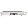 Image de Startech Carte PCIe USB 5 Ports - Carte PCI Express USB 3.1 10Gbps Gen 2 avec 1x USB-C & 2x USB-A - 1x IDC 2 Ports (Connecteur Interne USB 5Gbps) - Carte Contrôleur USB C (PEXUSB312A1C1H) - Adaptateur USB - PCIe 3.0 x4 - USB-C 3.1 Gen 2 x 2 + USB-C 3.2 G