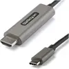 Image de StarTech Câble USB C vers HDMI avec HDR10 - Câble adaptateur vidéo ultra HD USB Type-C vers HDMI 2.0b - (3 m), Câble vidéo, Noir, Argent