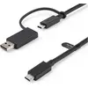 Image de StarTech 2en1 (1 m, USB 3.2 Gen 2, 100 W), Câble USB