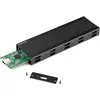 Image de StarTech .com Boîtier NVMe SSD (M.2), Boîtier pour disques durs, Noir