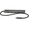 Image de StarTech DKT30CHSDPD1 (USB-C, 3 ports), Station d’accueil + hub USB, Noir, Gris