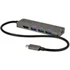 Image de StarTech DKT30CHPD3 (USB-C, 4 ports), Station d’accueil + hub USB, Noir, Gris