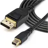 Image de StarTech Câble Mini DisplayPort vers DisplayPort 1.4 certifié VESA - HBR3 HDR - Super mDP vers DP 1.4 (1 m), Câble vidéo, Noir