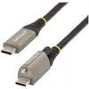Image de StarTech .com 3ft 1m Top Screw Locking USB C Cable 10Gbps, USB 3.1/3.2 Gen 2 Type-C Cable, 100W (5A) Power De (1 m, USB 3.2 Gen 2, 100 W), Câble USB