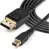 Image de StarTech Mini DisplayPort - DisplayPort (2 m), Câble vidéo, Noir