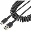 Image de StarTech com R2ACC-50C-USB-CABLE, 0,5 m, USB A, USB C, USB 2.0, 480 Mbit/s, Noir (0.50 m, USB 2.0), Câble USB