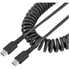 Image de StarTech com R2CCC-50C-USB-CABLE, 0,5 m, USB C, USB C, USB 2.0, 480 Mbit/s, Nero (0.50 m, USB 2.0), Câble USB