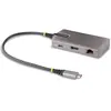 Image de StarTech com Adattatore Multiporta USB-C - Docking Station USB Type C HDMI 4K 60Hz - Hub a 2 Porte U (USB-C, 2 ports), Station d’accueil + hub USB, Gris