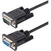 Image de StarTech com 3m RS232 Serial Null Modem Cable, Crossover Serial Cable w/Al-Mylar Shielding, DB9 Seri (3 m), Câble d'interface
